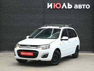 2014 Lada (ВАЗ) Kalina II, белый, 400000 рублей, вид 1