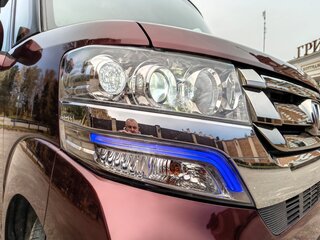 2016 Honda N-BOX I Рестайлинг, пурпурный, 980000 рублей, вид 2