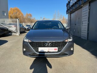 2020 Hyundai Solaris II Рестайлинг, серый, 1398010 рублей, вид 2