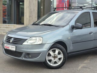 2011 Renault Logan I Рестайлинг, синий, 249000 рублей, вид 2