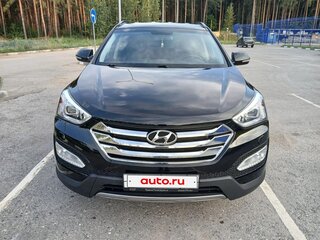 2014 Hyundai Santa Fe III, чёрный, 1870000 рублей, вид 3