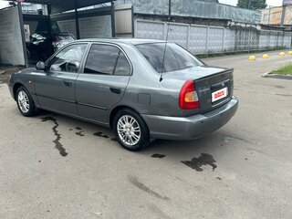 2004 Hyundai Accent ТагАЗ II, серый, 450000 рублей, вид 5