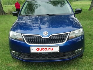 2018 Skoda Rapid I Рестайлинг, синий, 1250000 рублей, вид 3