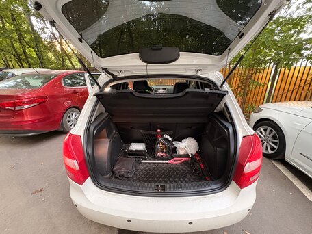 2013 Skoda Fabia II Рестайлинг, белый, 480000 рублей, вид 4