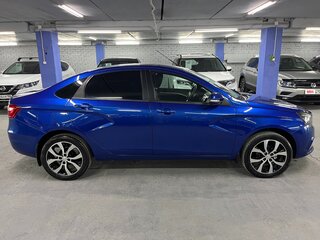 2021 Lada (ВАЗ) Vesta I, синий, 899000 рублей, вид 4