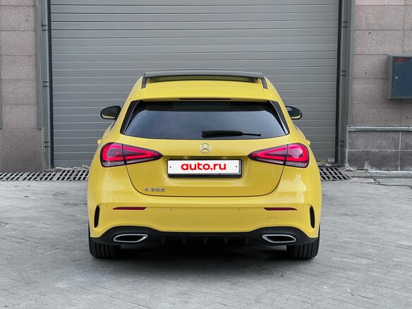 2019 Mercedes-Benz A-Класс 200 IV (W177), жёлтый, 2280000 рублей - вид 3