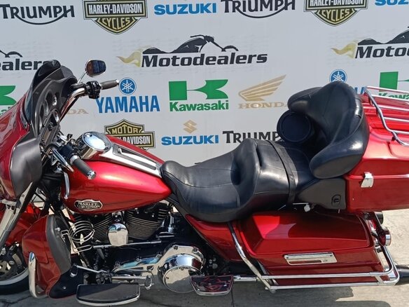 2008 Harley-Davidson Electra Glide, красный, 670000 рублей - вид 4