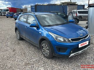 2019 Kia Rio X-Line IV, синий, 1089650 рублей, вид 2