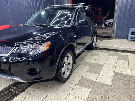 2008 Mitsubishi Outlander II, чёрный, 1025000 рублей, вид 5