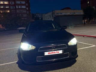 2008 Mitsubishi Lancer X, чёрный, 600000 рублей, вид 2
