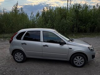 2014 Lada (ВАЗ) Kalina II, серебристый, 370000 рублей, вид 4