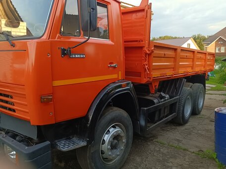 2006 КамАЗ 55102, красный, 1400000 рублей, вид 2