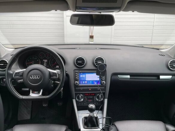 2008 Audi A3 II (8P) Рестайлинг 2, чёрный, 1150000 рублей - вид 6