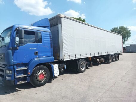 2007 MAN TGX, синий, 850000 рублей, вид 2