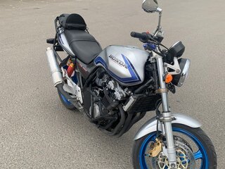 1999 Honda CB 400 Super Four, серебристый, 285000 рублей, вид 5
