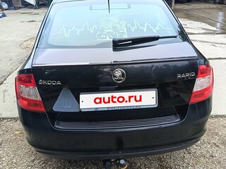 2015 Skoda Rapid I, чёрный, 1130000 рублей, вид 4