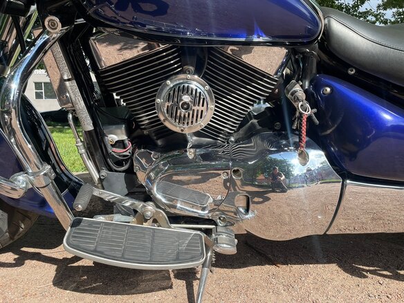 2004 Suzuki Boulevard C90, синий, 735000 рублей - вид 6