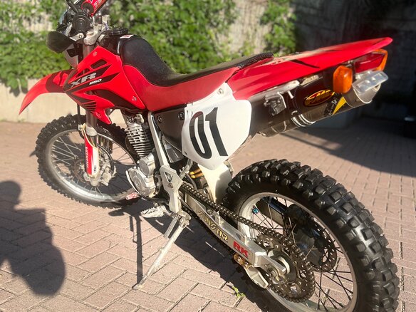 2006 Honda XR 250, красный, 380000 рублей - вид 11
