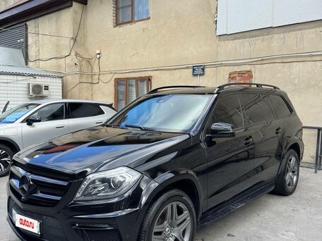 2014 Mercedes-Benz GL-Класс 350 II (X166), чёрный, 3300000 рублей, вид 1