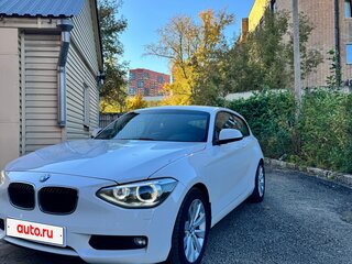 2012 BMW 1 серии 116i II (F20/F21), белый, 1160000 рублей, вид 2
