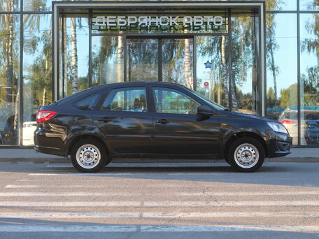 2015 Lada (ВАЗ) Granta I, чёрный, 460000 рублей, вид 4