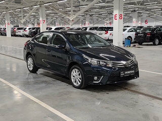 2013 Toyota Corolla XI (E160, E170, E180), синий, 1070000 рублей, вид 3