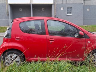 2010 Citroen C1 I Рестайлинг, красный, 370000 рублей, вид 2