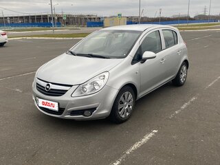 2008 Opel Corsa D, серебристый, 430000 рублей, вид 1