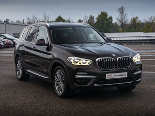 2017 BMW X3 30i xDrive III (G01), коричневый, 3200000 рублей, вид 3