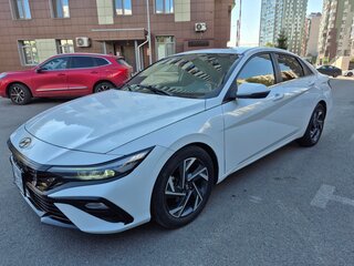 2023 Hyundai Elantra N Line VII (CN7) Рестайлинг, белый, 1590000 рублей, вид 1