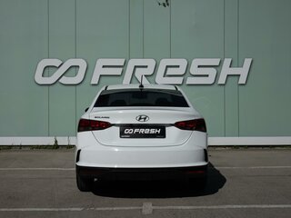 2020 Hyundai Solaris II Рестайлинг, белый, 1349000 рублей, вид 4