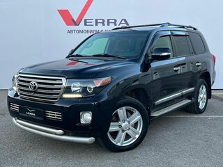 2012 Toyota Land Cruiser 200 Series Рестайлинг 1, чёрный, 3200000 рублей, вид 1