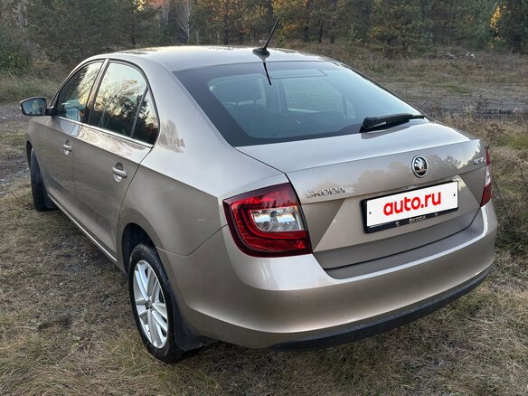 2017 Skoda Rapid I Рестайлинг, бежевый, 1190000 рублей - вид 11
