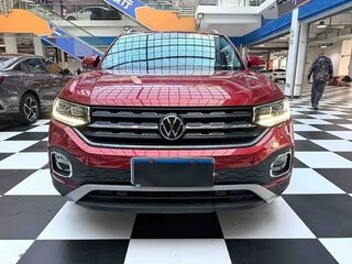 2023 Volkswagen T-Cross I (China Market), пурпурный, 1150333 рублей, вид 2