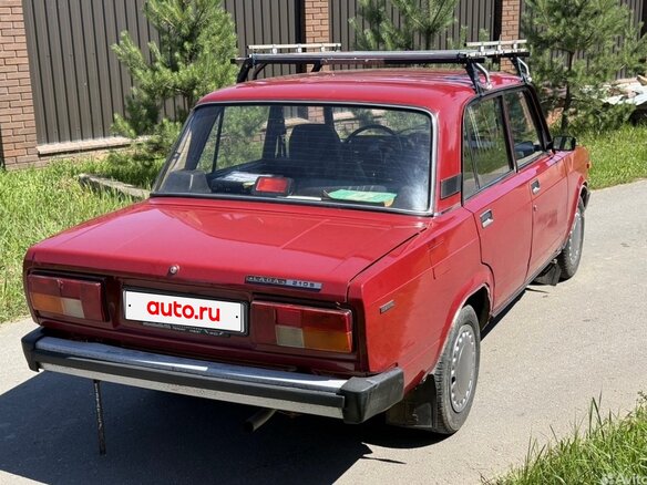 1993 Lada (ВАЗ) 2105, красный - вид 3