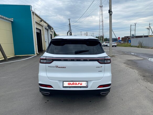 2024 Chery Tiggo 7 Pro Max I Рестайлинг, белый, 2430000 рублей - вид 7