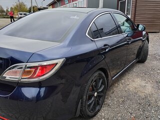2010 Mazda 6 II (GH) Рестайлинг, синий, 750000 рублей, вид 5