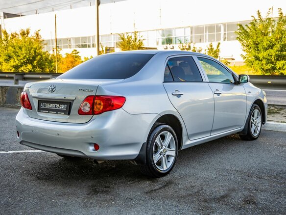 2007 Toyota Corolla AMT X (E140, E150), серебристый - вид 6