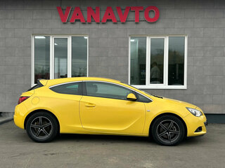 2013 Opel Astra GTC J Рестайлинг, жёлтый, 890000 рублей, вид 4