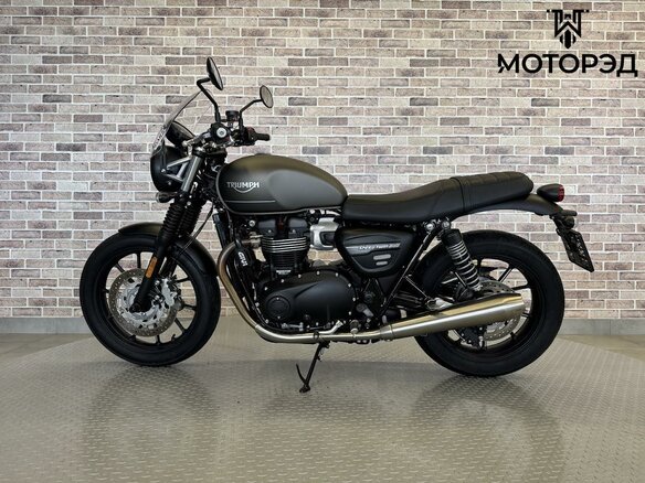 2022 Triumph Speed Twin, серый, 895000 рублей - вид 2