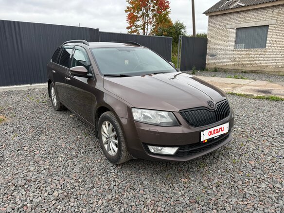 2016 Skoda Octavia 6-speed III (A7), коричневый, 1700000 рублей
