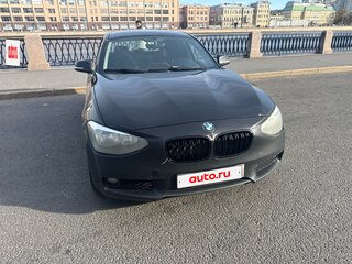 2012 BMW 1 серии 116i II (F20/F21), чёрный, 730000 рублей, вид 1