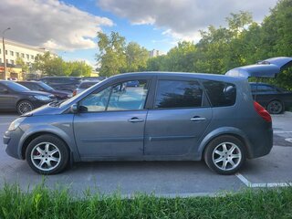 2008 Renault Scenic Grand II Рестайлинг, серый, 550000 рублей, вид 4
