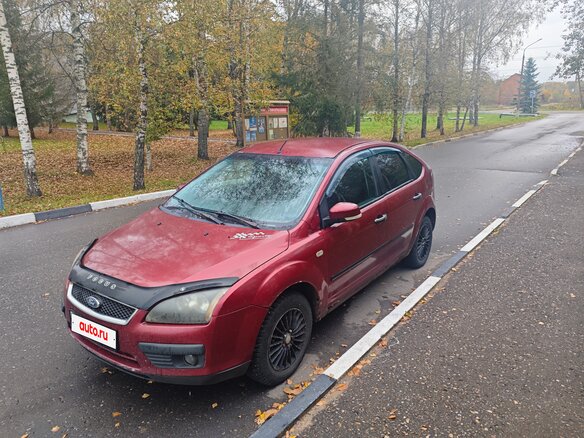 2007 Ford Focus II, пурпурный, 280000 рублей