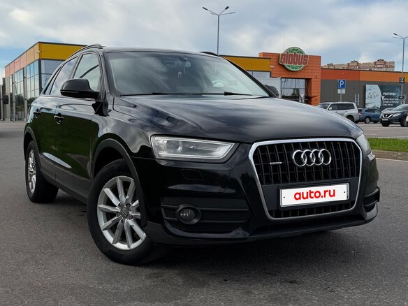 2012 Audi Q3 I (8U), чёрный, 1290000 рублей - вид 1