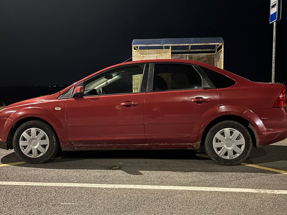 2006 Ford Focus II, красный - вид 3