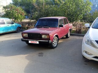 2001 Lada (ВАЗ) 2107, пурпурный, 90000 рублей, вид 3