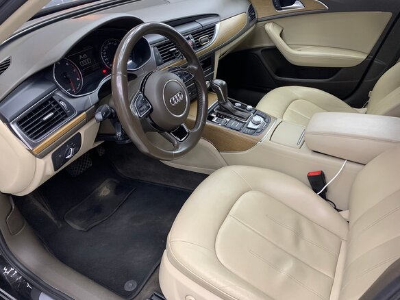 2016 Audi A6 IV (C7) Рестайлинг, чёрный, 1950000 рублей - вид 6