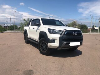 2020 Toyota Hilux VIII Рестайлинг 2, белый, 4985000 рублей, вид 3