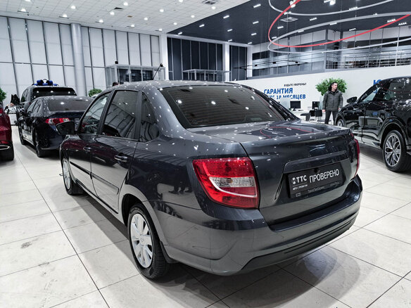 2019 Lada (ВАЗ) Granta I Рестайлинг, серый - вид 6